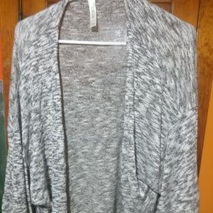 Grey cardigan